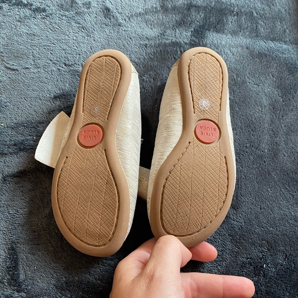 Gold flats - Livie and Luca